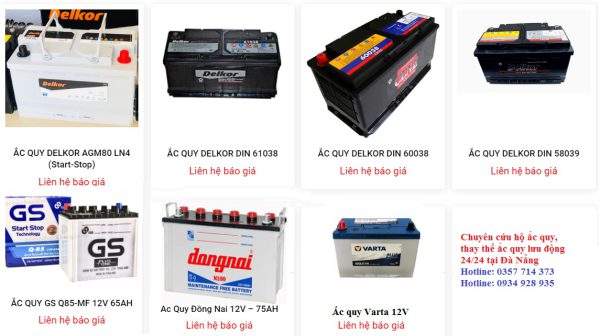 Dịch vụ thay thế và sửa chữa, kích, cứu hộ ắc quy ô tô lưu động tại đà nẵng - Hình ảnh 3