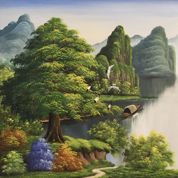 Tranh sơn dầu Đà Nẵng bền đẹp, phong thủy - Hình ảnh 7