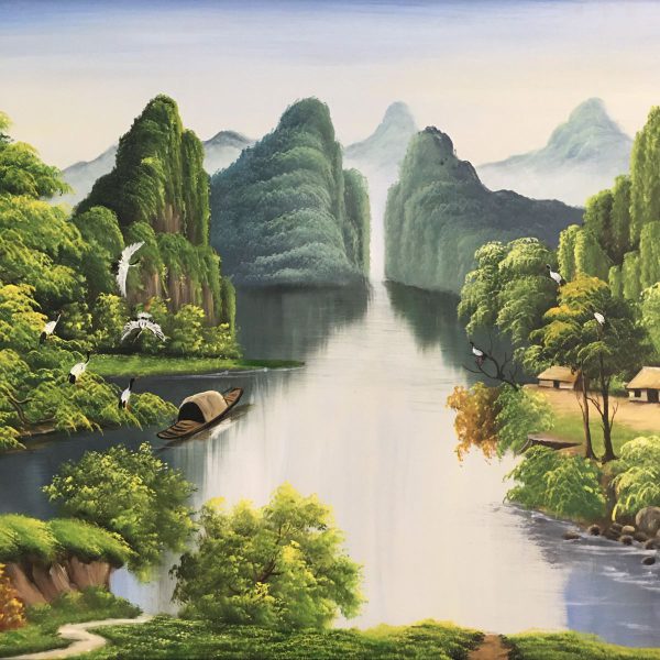 Tranh sơn dầu Đà Nẵng bền đẹp, phong thủy - Hình ảnh 6