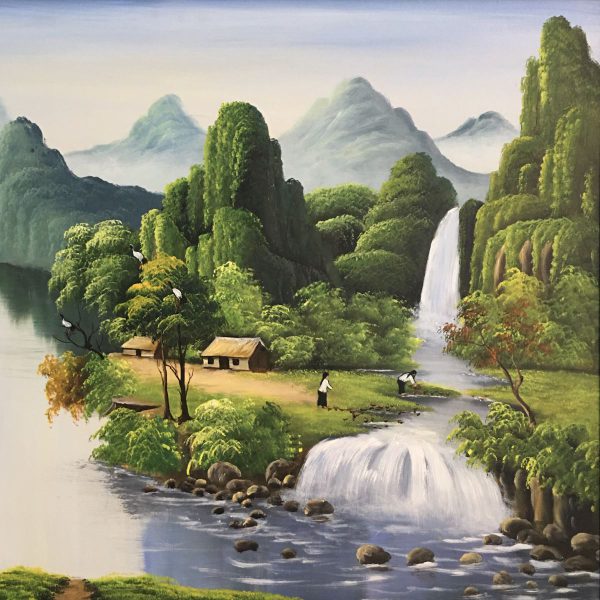 Tranh sơn dầu Đà Nẵng bền đẹp, phong thủy - Hình ảnh 5