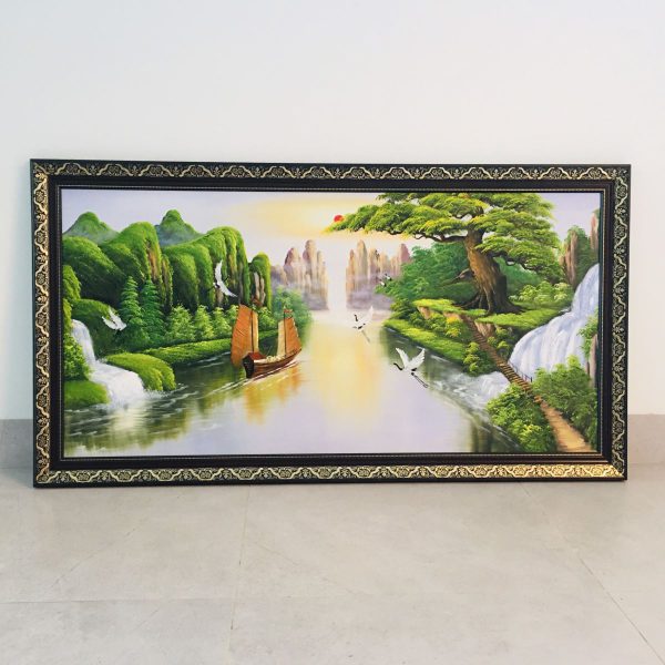 Tranh sơn dầu Đà Nẵng bền đẹp, phong thủy - Hình ảnh 4