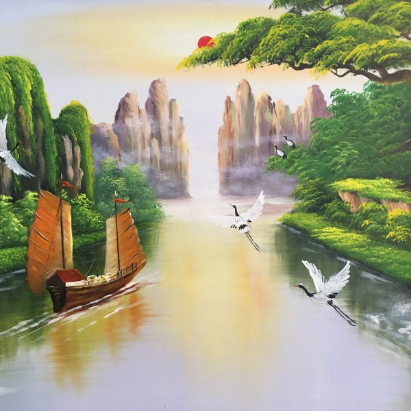 Tranh sơn dầu Đà Nẵng bền đẹp, phong thủy - Hình ảnh 3